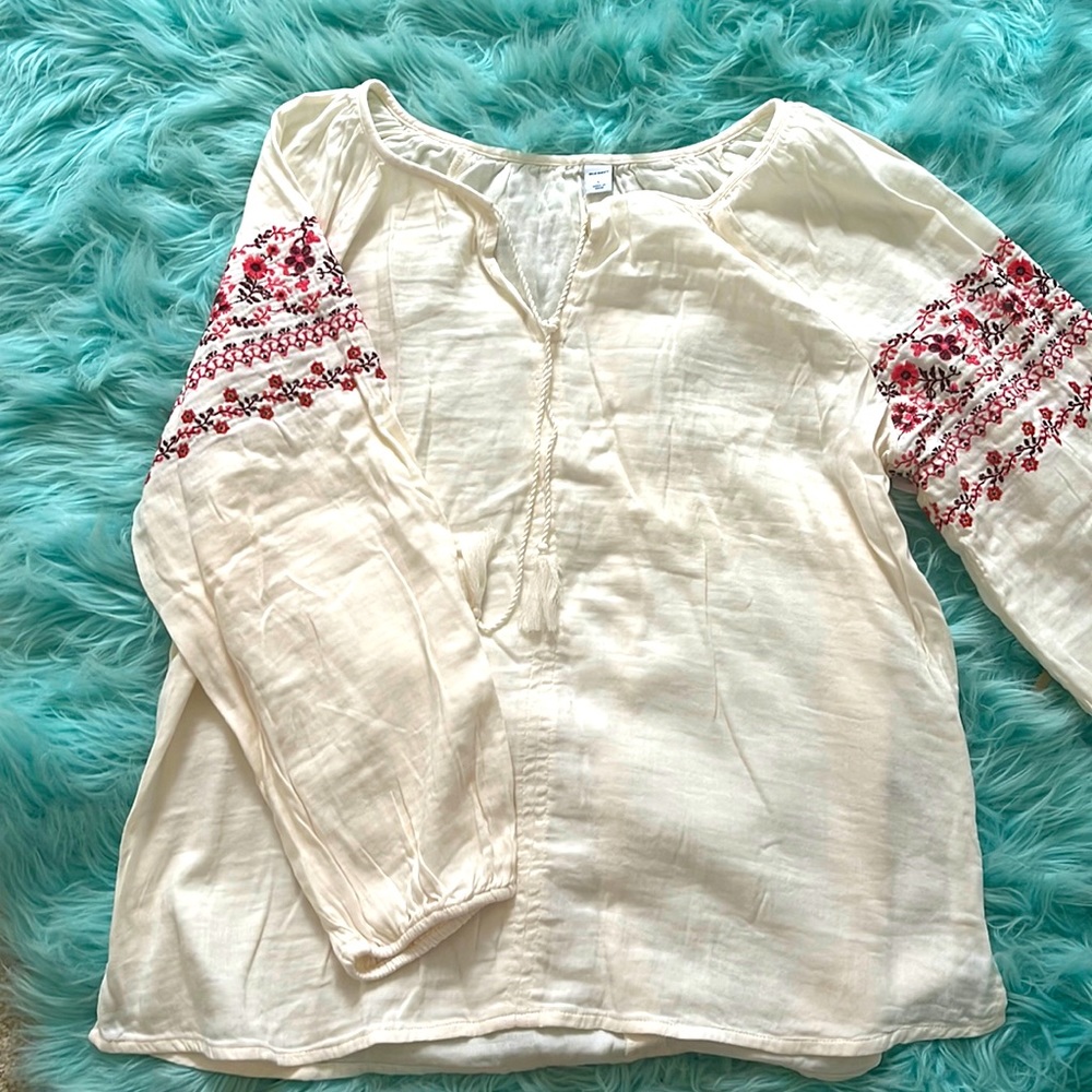 Flower patterned blouse/tunic for Women